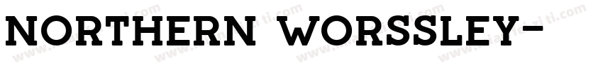 Northern Worssley字体转换